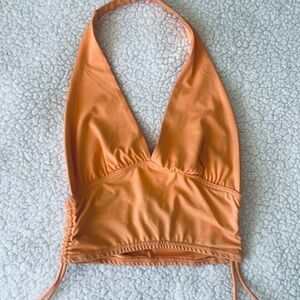 Princess Polly Orange Halter Top